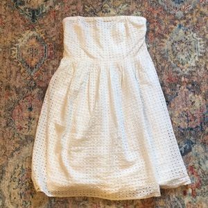 Old Navy white eyelet sundress